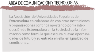 Tecnolog�as y comunicaci�n